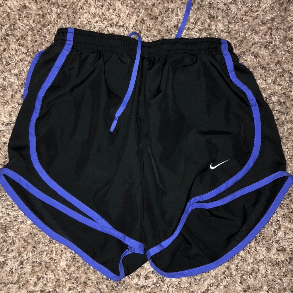 Purple and Black Nike Shorts